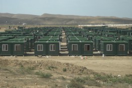 منشآت مشروع حاويات المعسكر بدولة آذربيجان