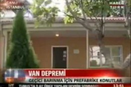 نشرة الأخبار بإذاعة [Haber Türk] حول ممارسات شركة بريفابريك يابي المساهمة