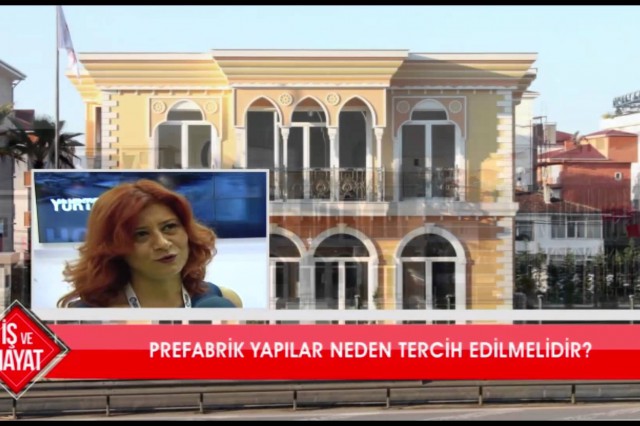 برنامج العمل والحياة بإذاعة [Kanal A] حول شؤون ومعلومات التعريف بمعرض إسطنبول للإنشاءات المنعقد في عام 2015